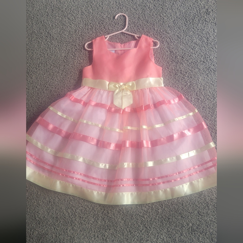 Fancy Peach Dress